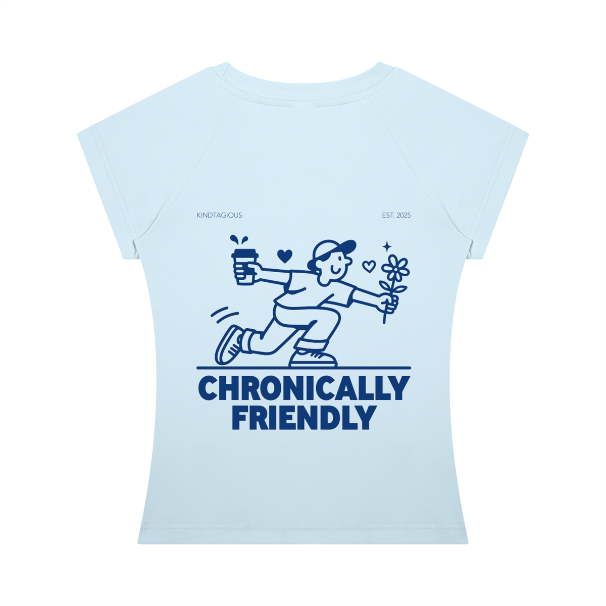 Chronically Friendly Women's Slim Fit Tee