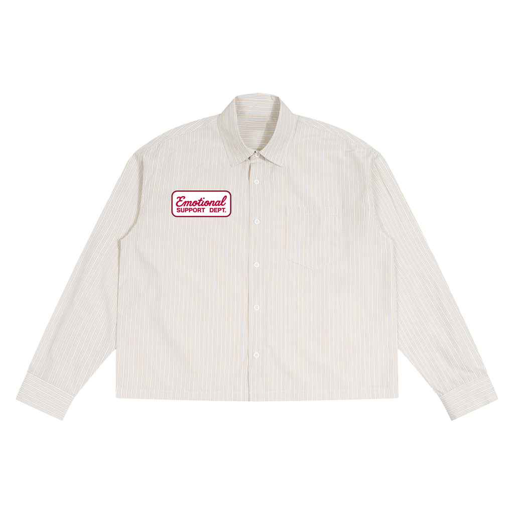 Emotional Support Dept. Boxy Button Down