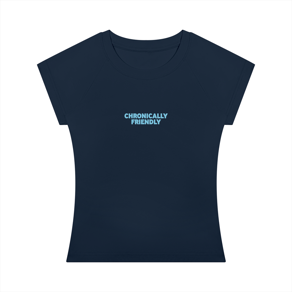 Chronically Friendly Women's Slim Fit Tee