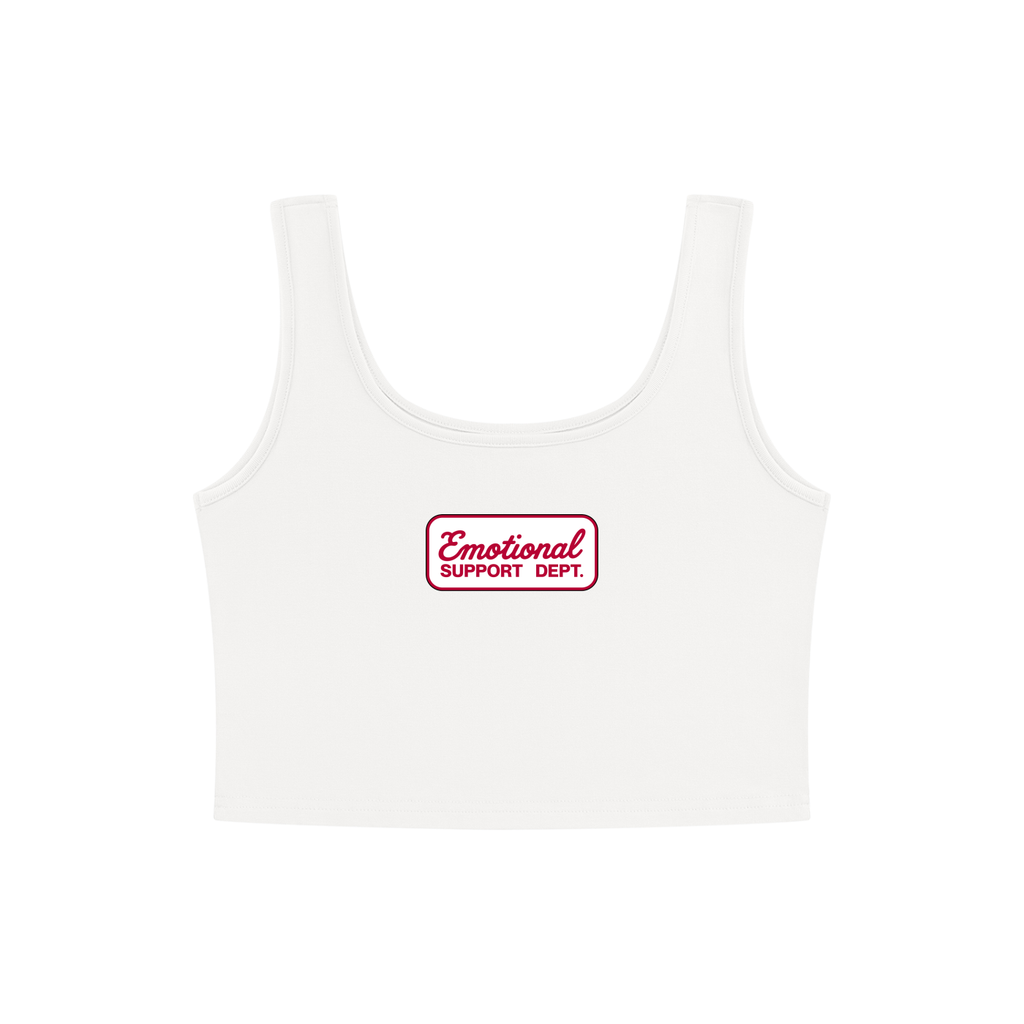 Emotional Support Dept. Cropped Tank