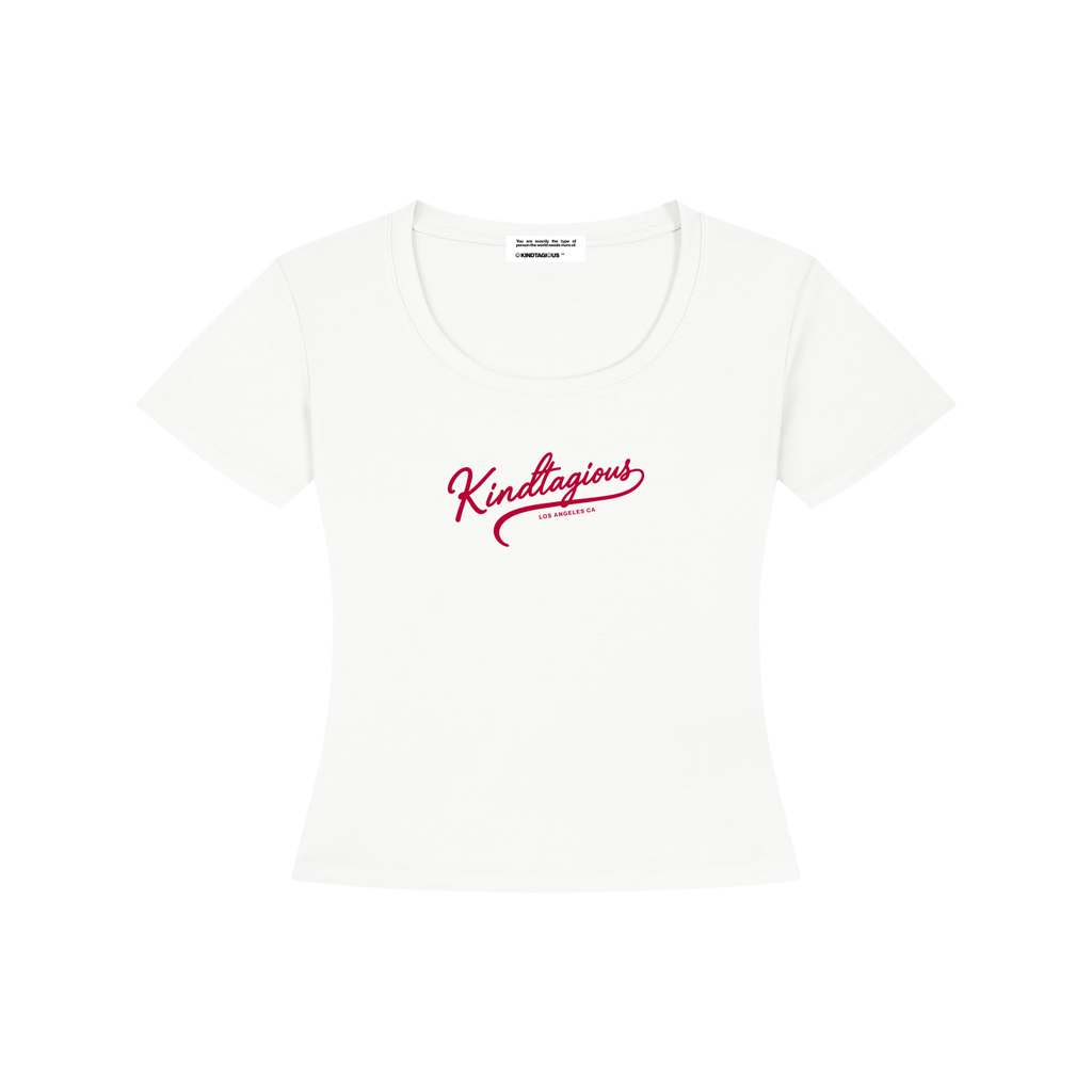 Kindtagious Script Baby Tee