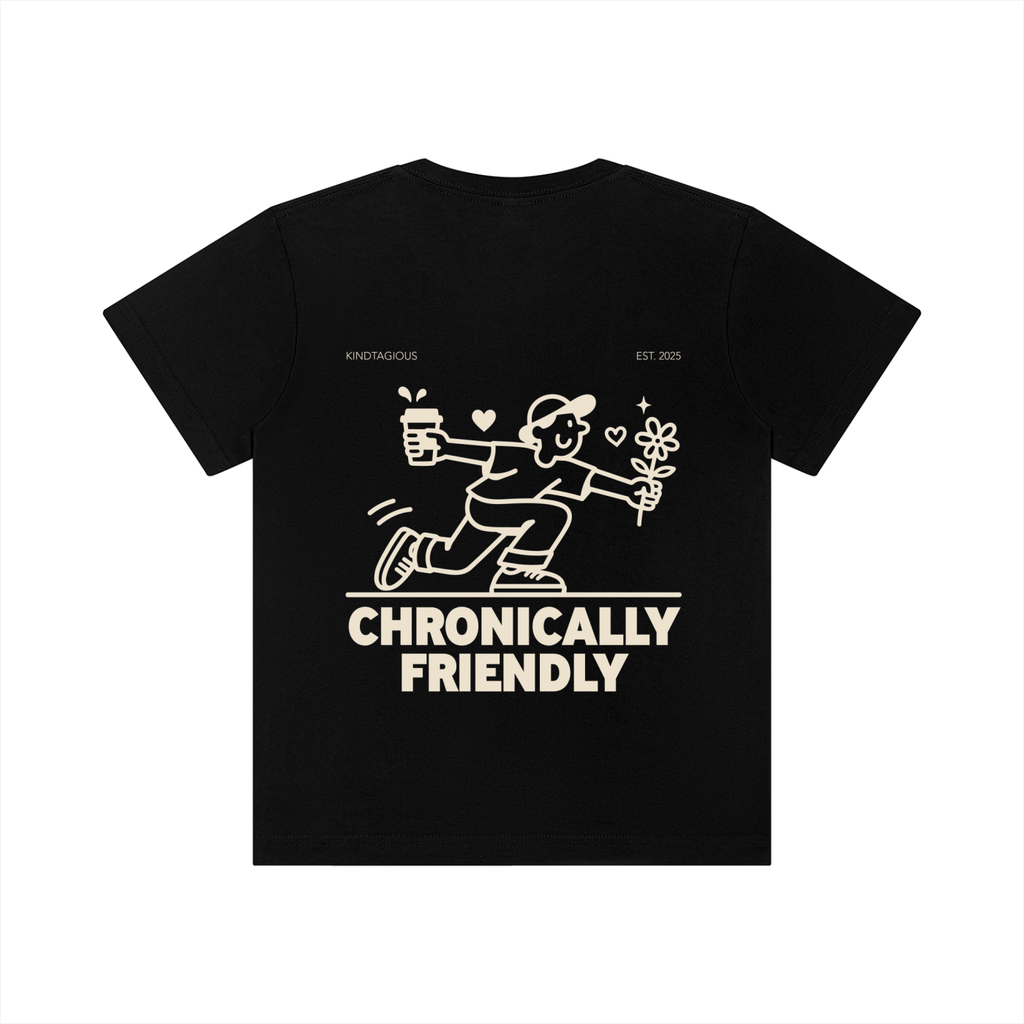 Chronically Friendly Kid's Tee