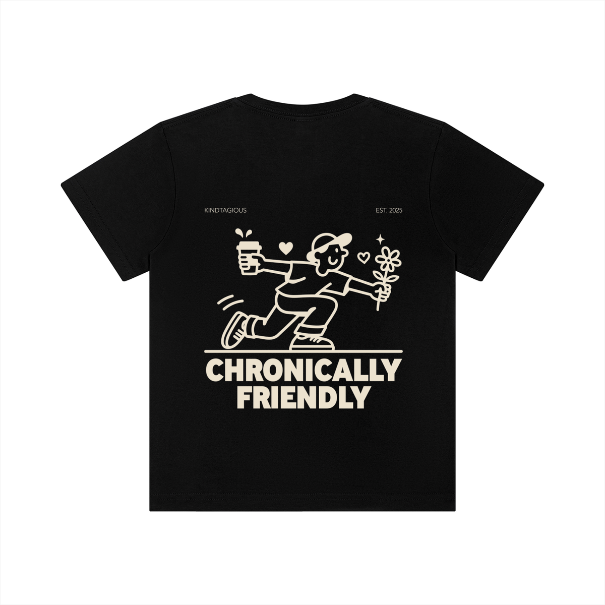 Chronically Friendly Kid's Tee