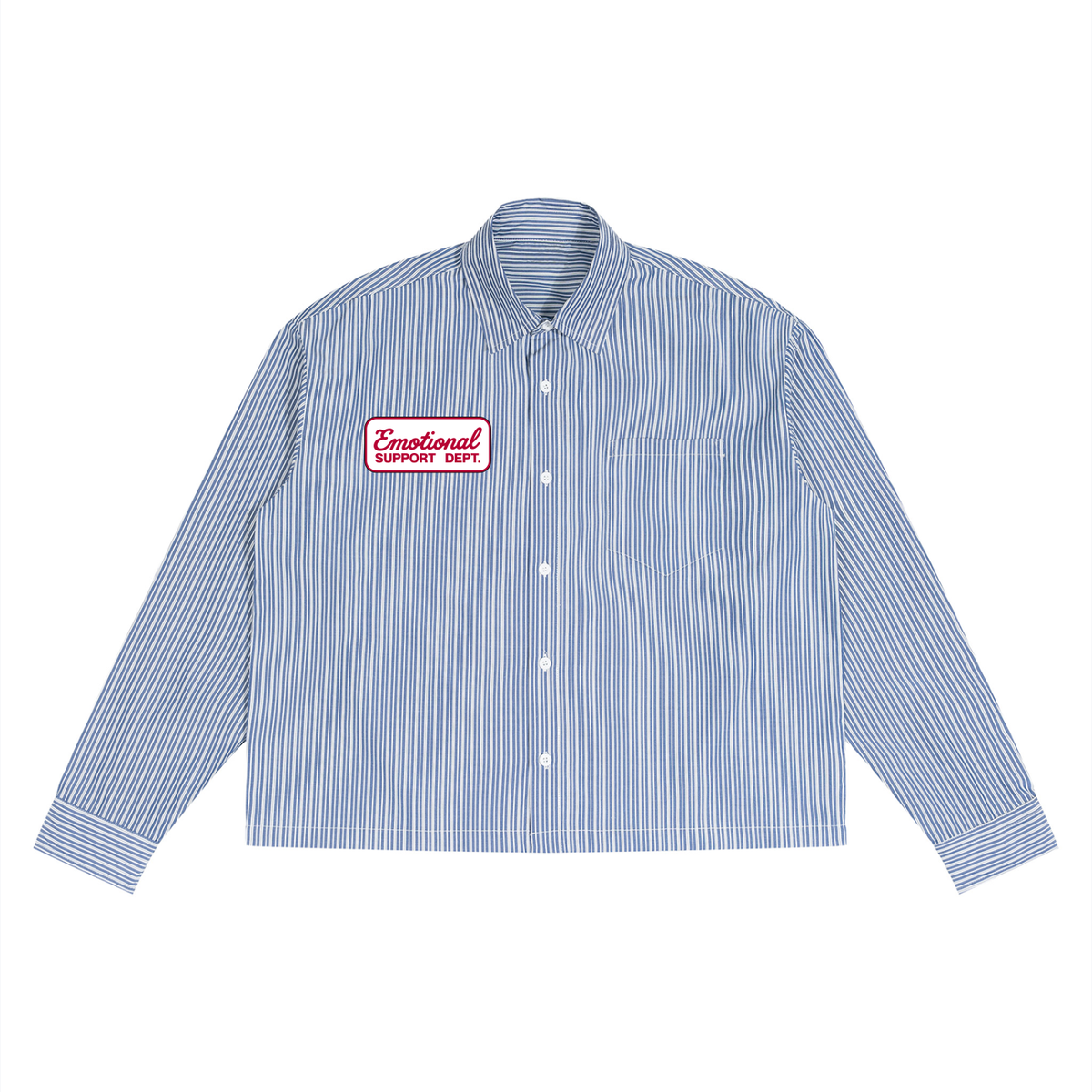 Emotional Support Dept. Boxy Button Down