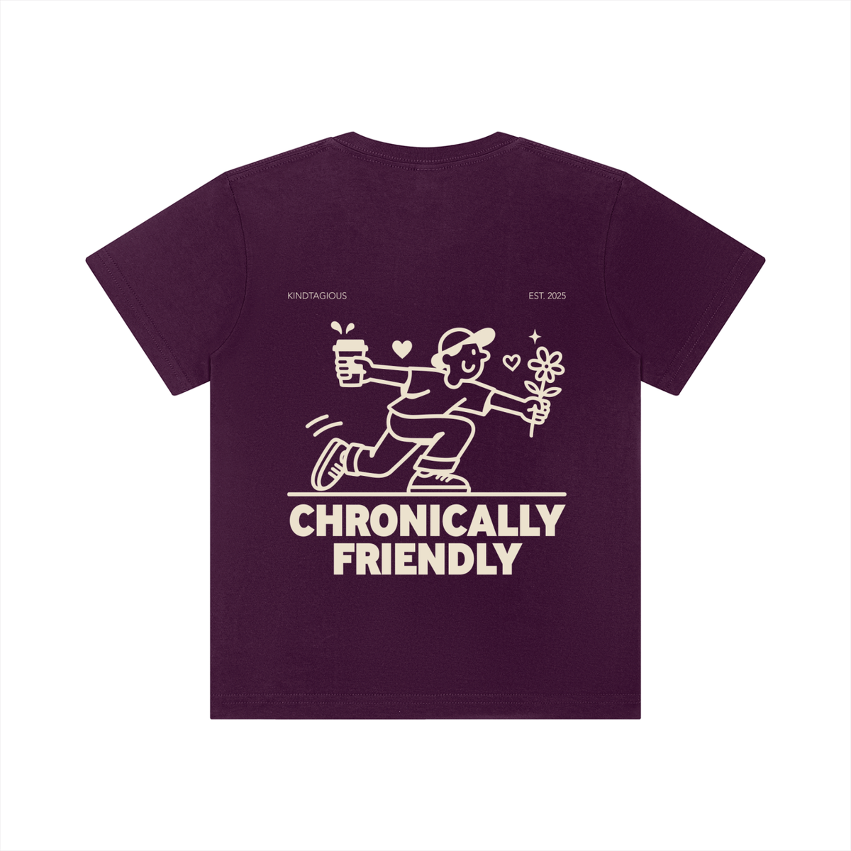 Chronically Friendly Kid's Tee