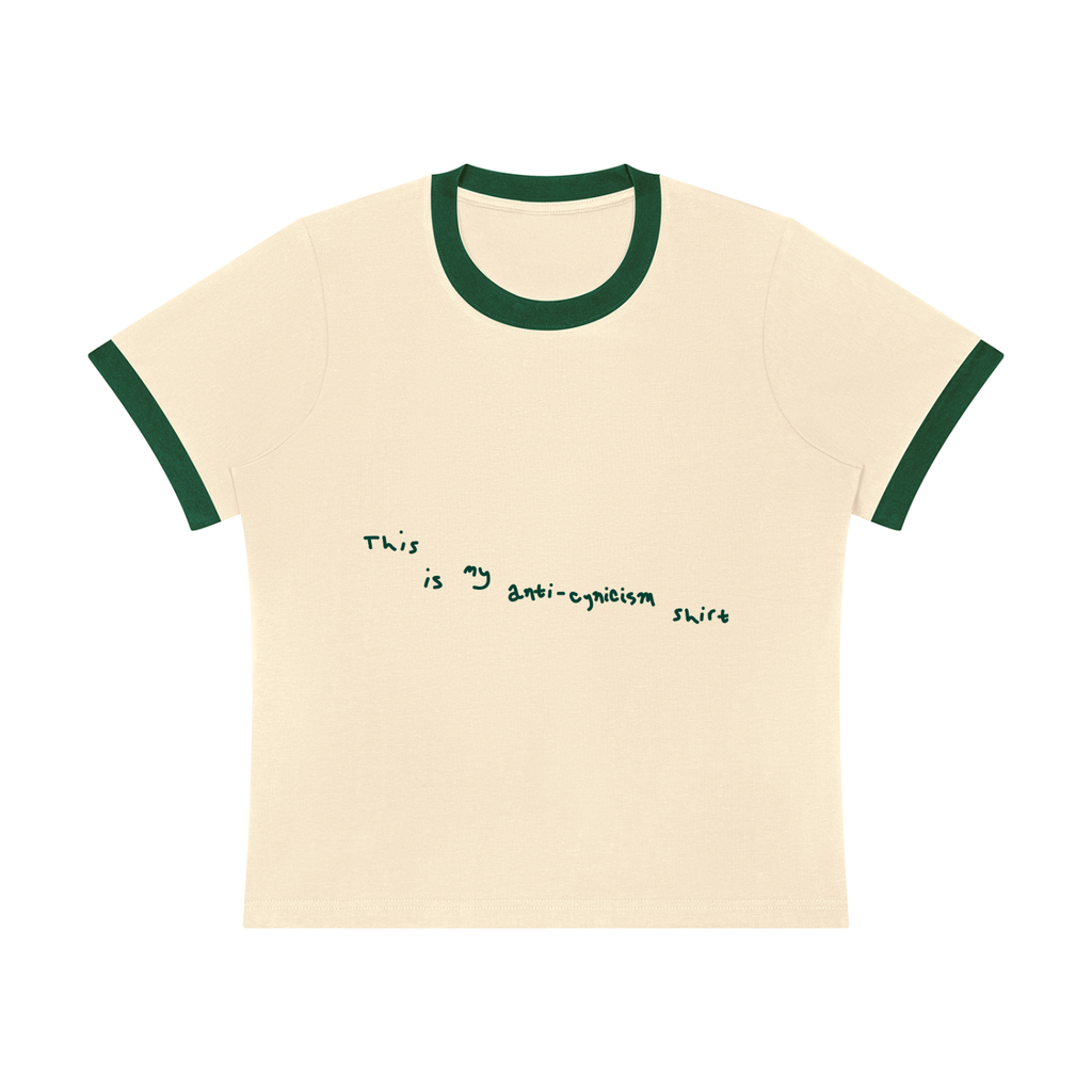 Anti-Cynicism Women's Color Block Tee