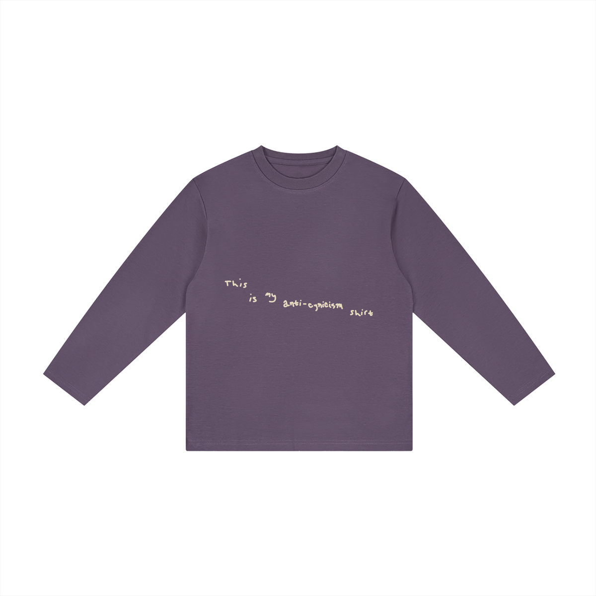 Anti-Cynicism Kid's Drop Shoulder Long Sleeve
