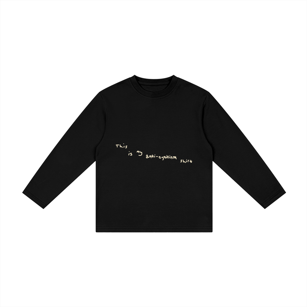 Anti-Cynicism Kid's Drop Shoulder Long Sleeve