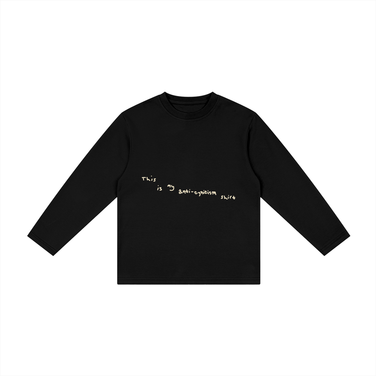 Anti-Cynicism Kid's Drop Shoulder Long Sleeve