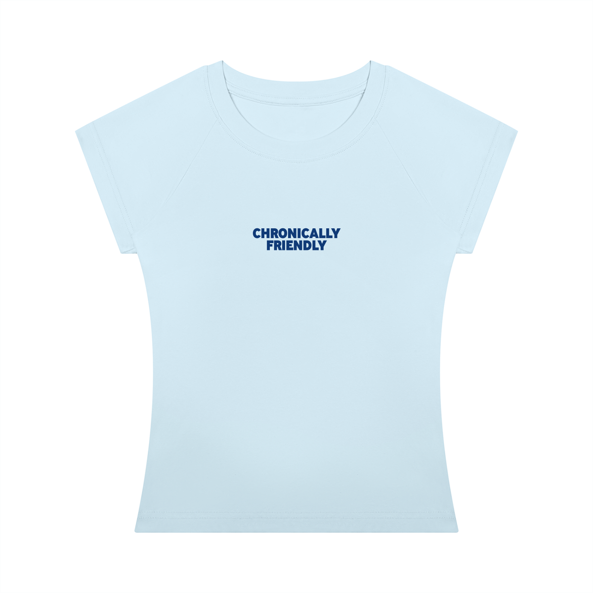 Chronically Friendly Women's Slim Fit Tee