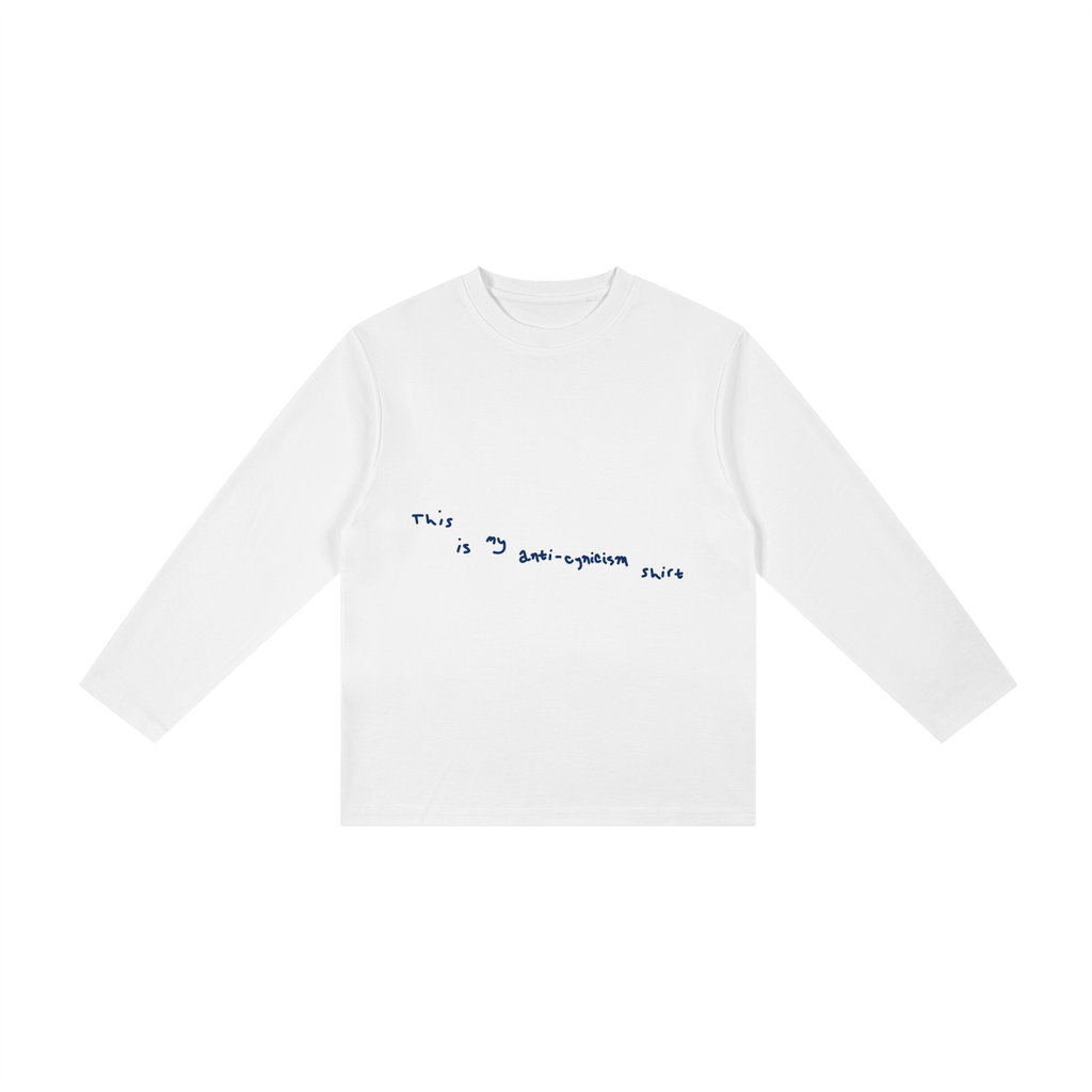 Anti-Cynicism Kid's Drop Shoulder Long Sleeve