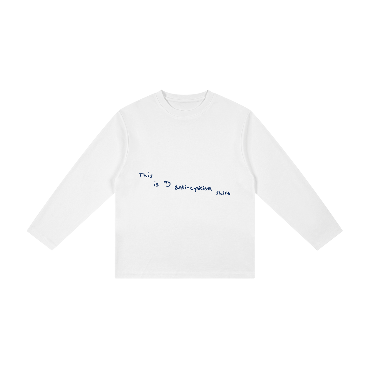 Anti-Cynicism Kid's Drop Shoulder Long Sleeve