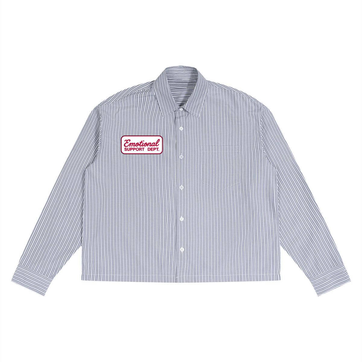 Emotional Support Dept. Boxy Button Down