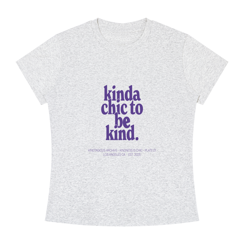 Kinda Chic Women's Slim Fit Tee