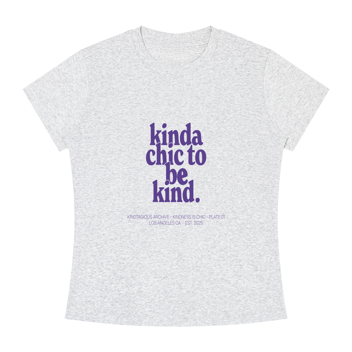 Kinda Chic Women's Slim Fit Tee