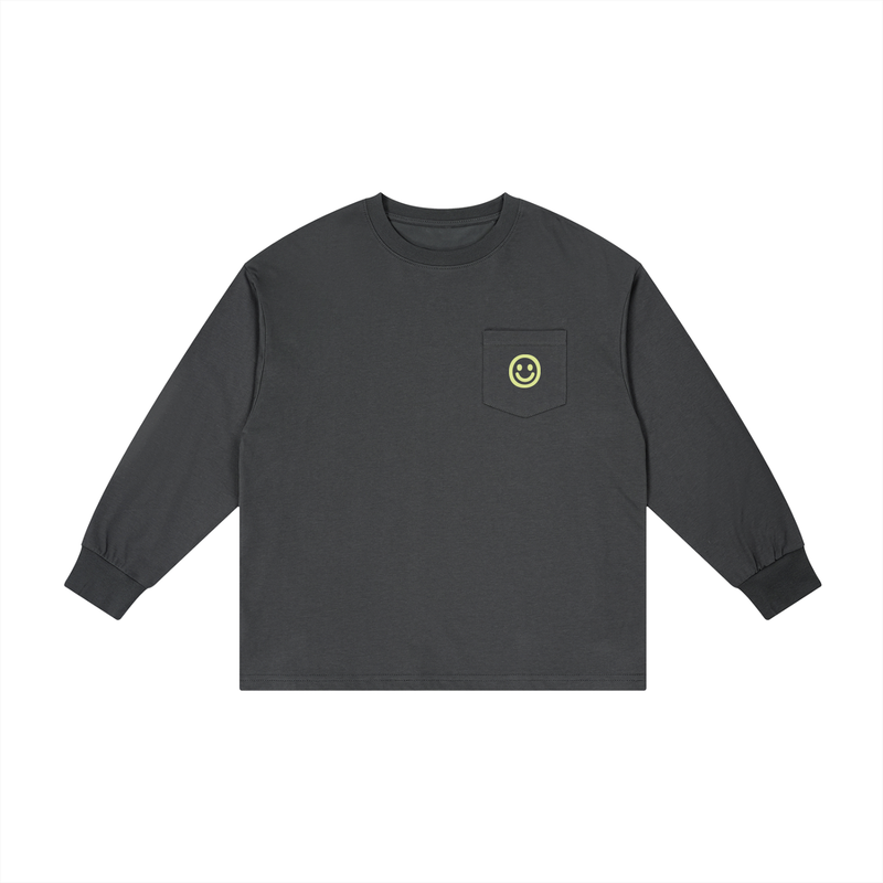 Kind Kid's Long Sleeve in Dark Gray