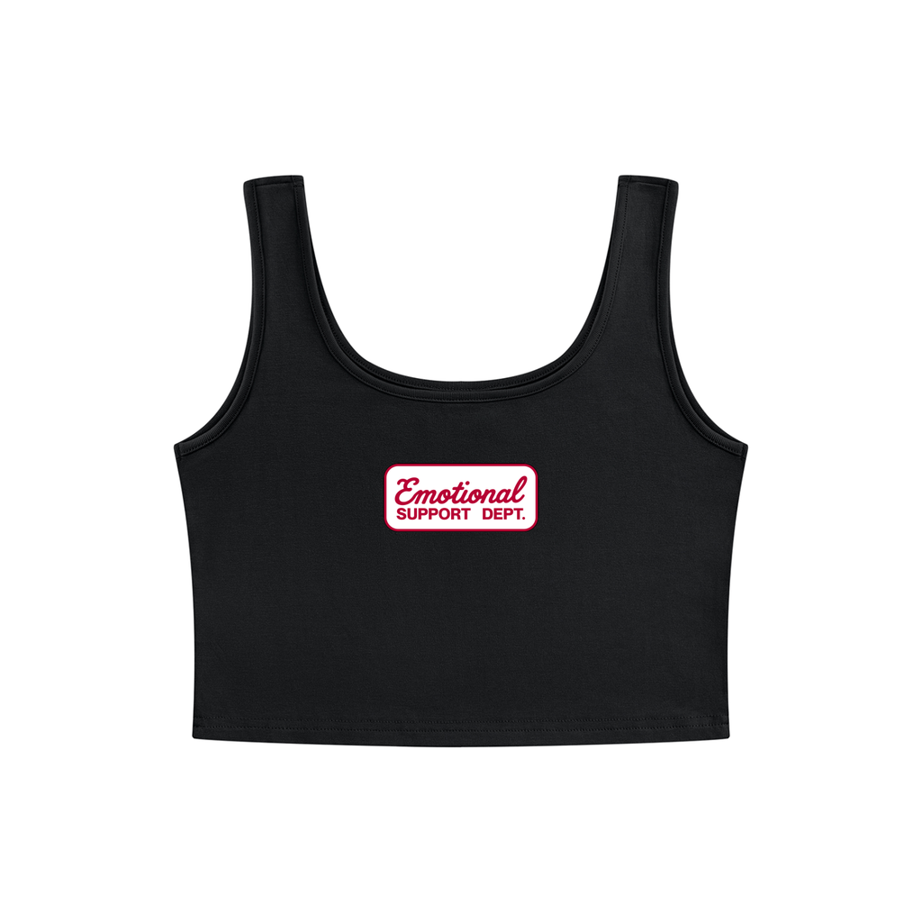 Emotional Support Dept. Cropped Tank