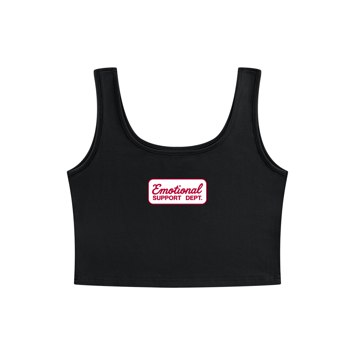 Emotional Support Dept. Cropped Tank