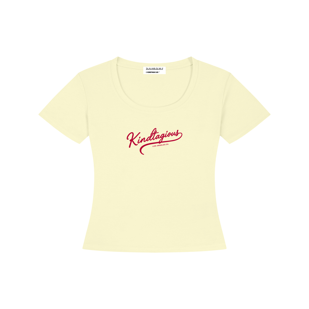Kindtagious Script Baby Tee