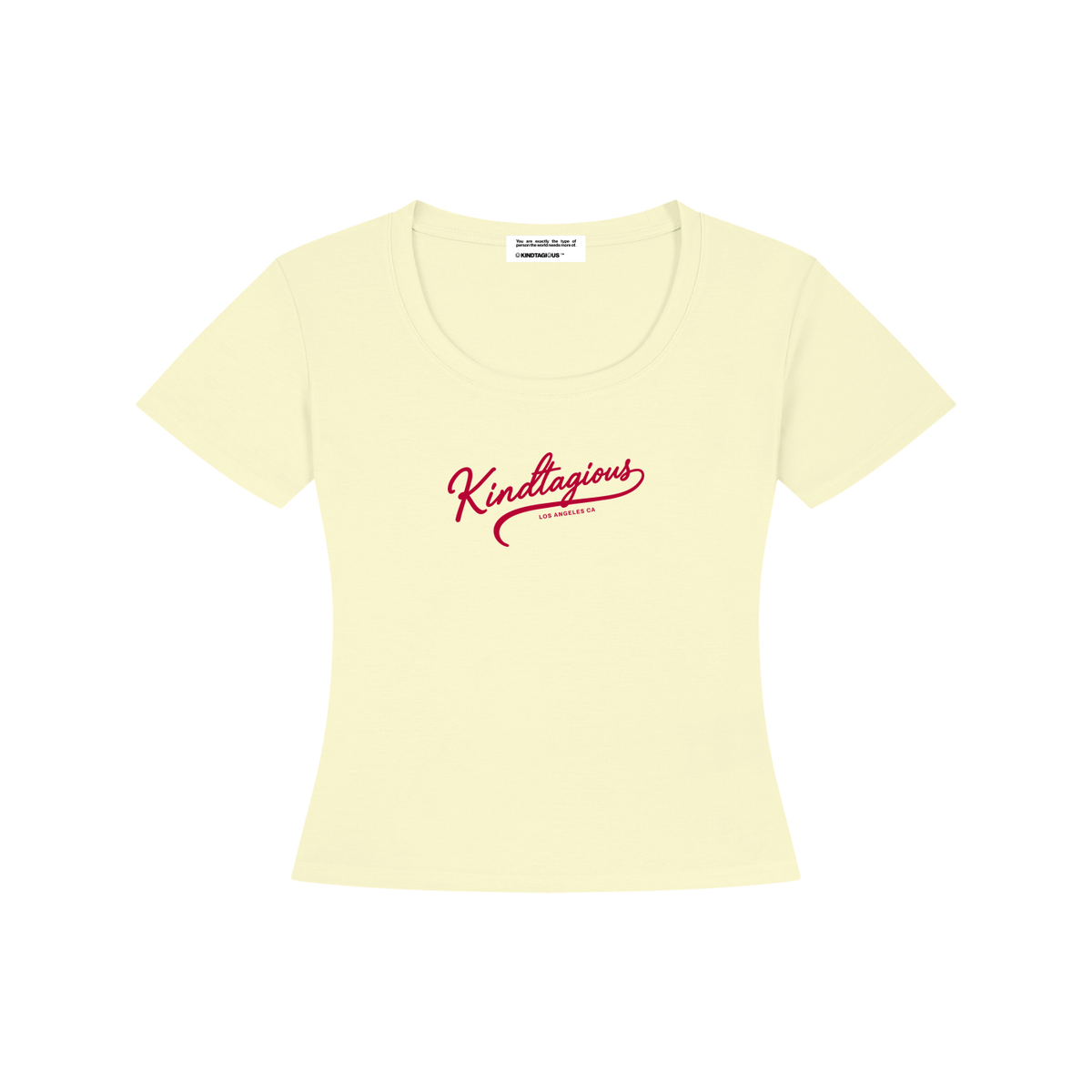 Kindtagious Script Baby Tee