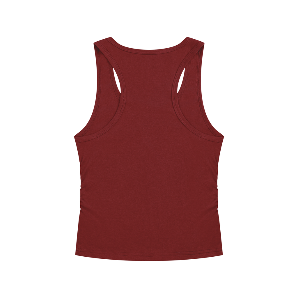 Kindtagious Script Ruched Tank