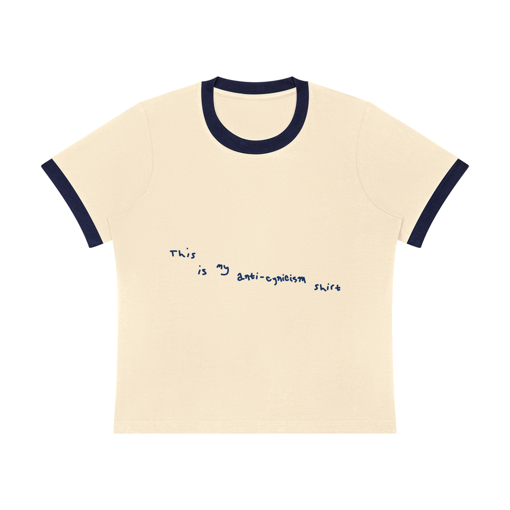 Anti-Cynicism Women's Color Block Tee