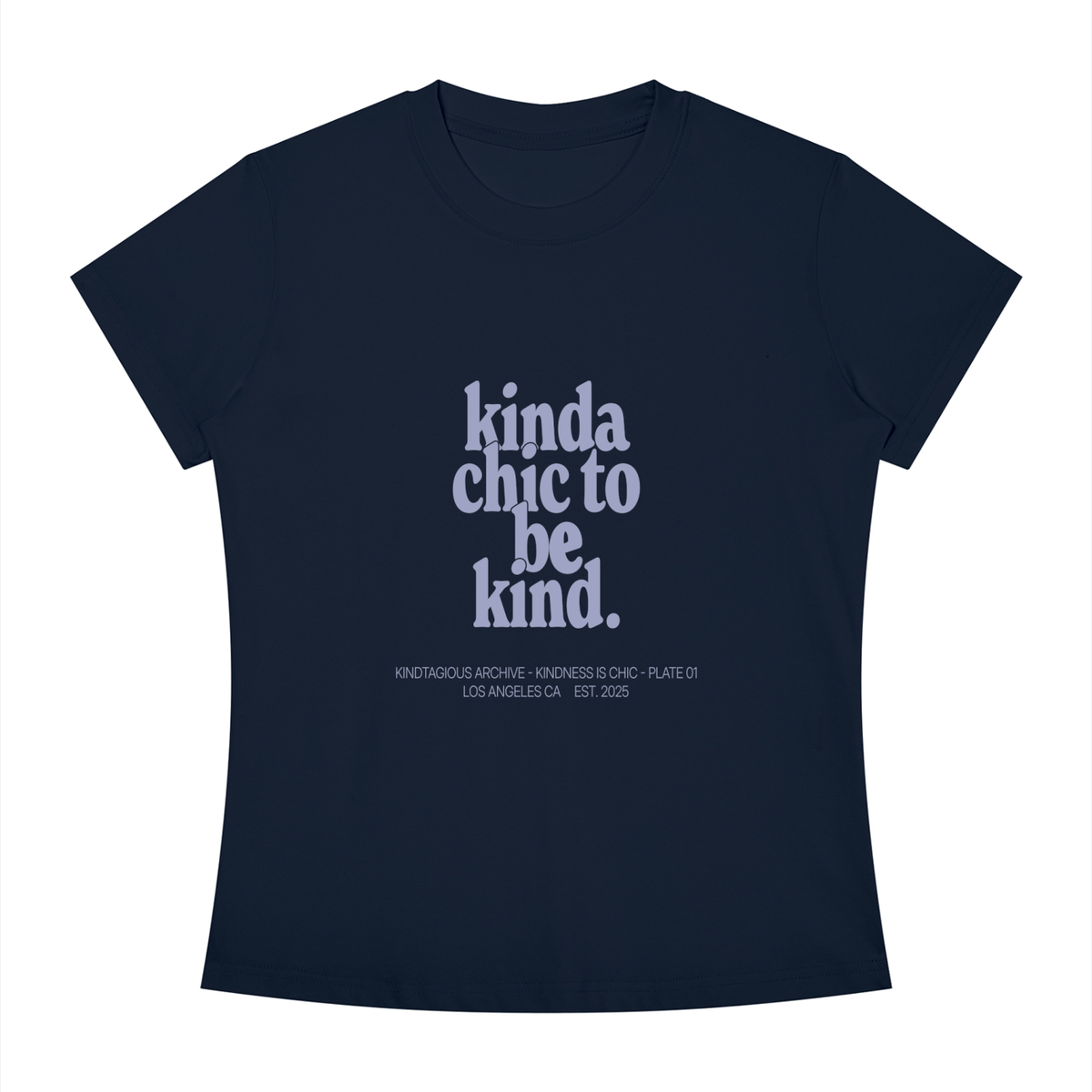 Kinda Chic Women's Slim Fit Tee