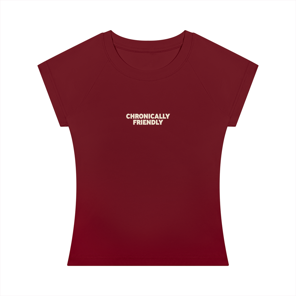 Chronically Friendly Women's Slim Fit Tee