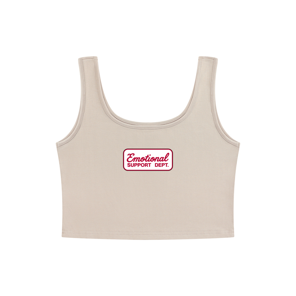 Emotional Support Dept. Cropped Tank